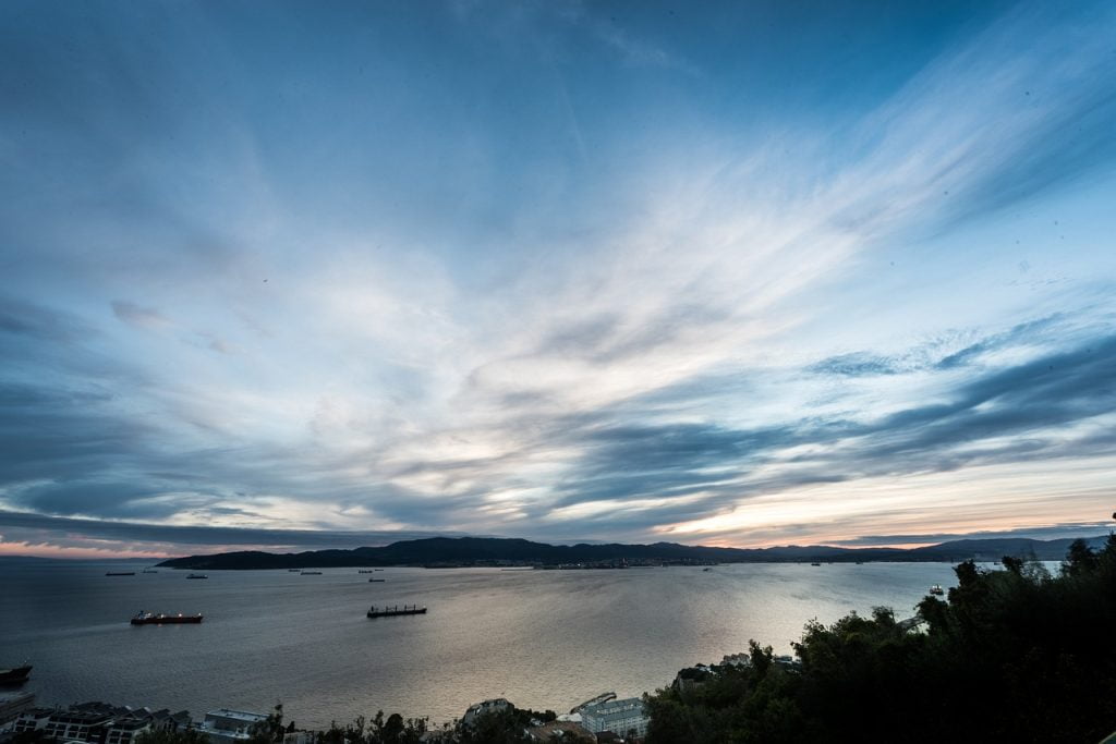 Algeciras map roads art