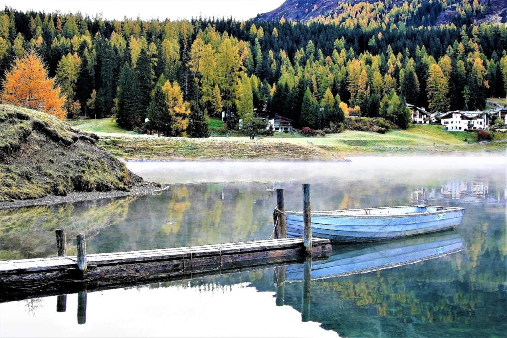 Davos map roads art