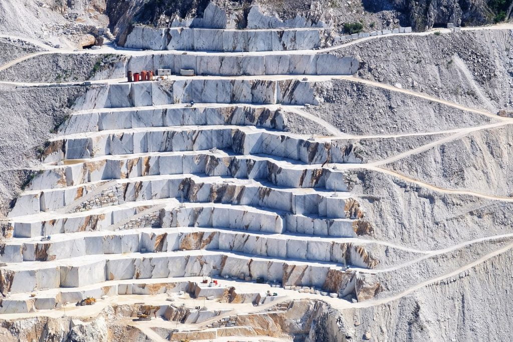 Carrara map roads art