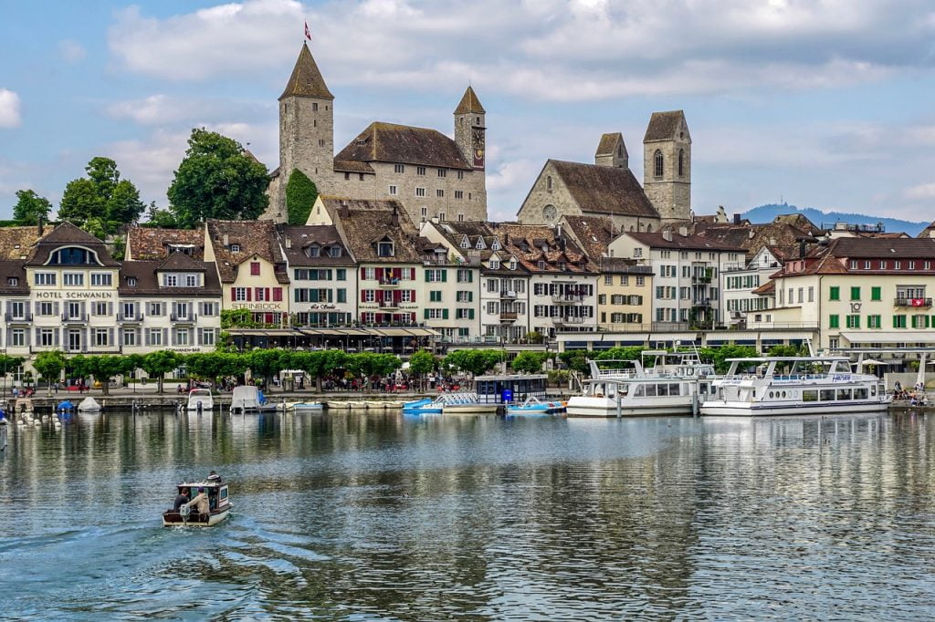 Rapperswil-Jona map roads art