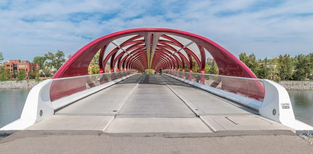 Calgary map roads art