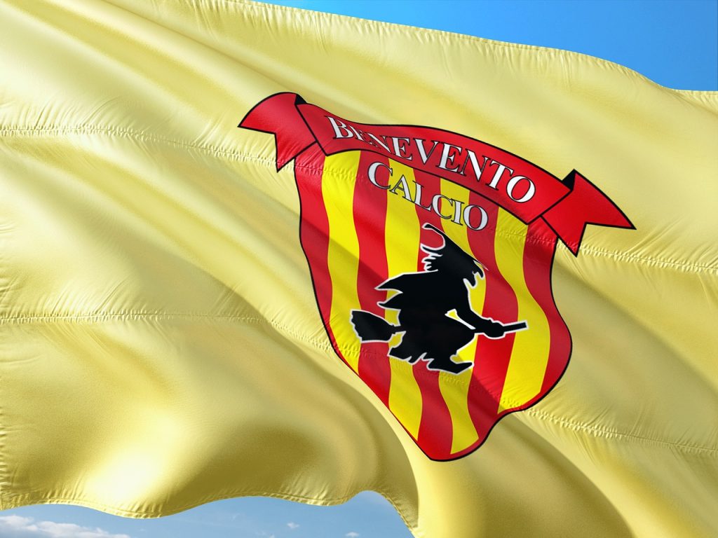 Benevento map roads art