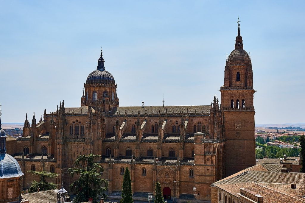 Salamanca map roads art